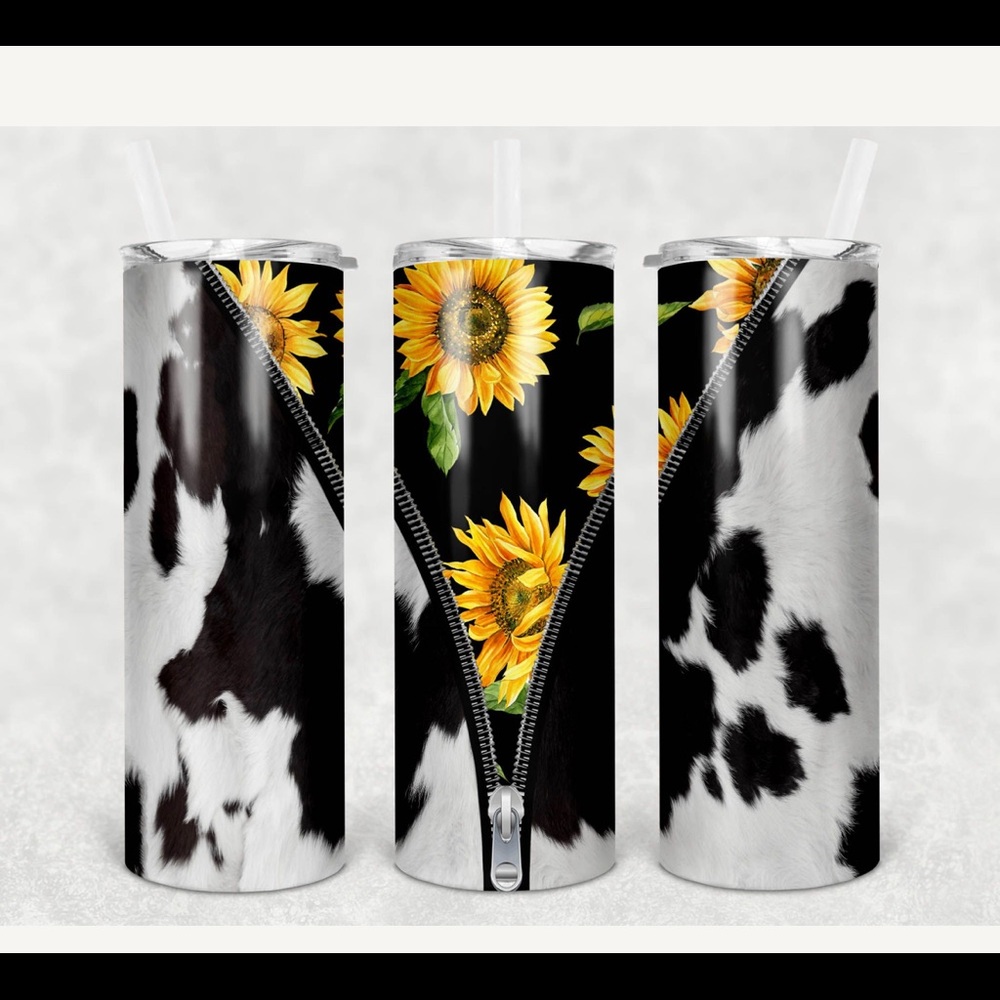 Made2order Sunflower 20oz tumbler